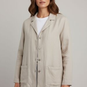 Chico's Light Tan Utility Jacket